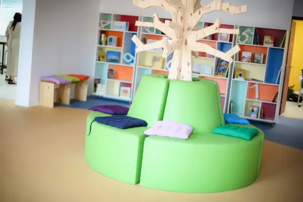 Sala de leitura da Evolution